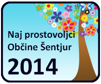 Naj prostovoljci občine Šentjur 2014