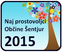 Naj prostovoljci občine Šentjur 2015