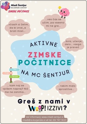 Aktivne zimske počitnice na MC Šentjur