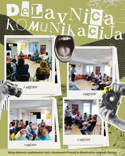 Fotografije iz delavnice o komunikaciji