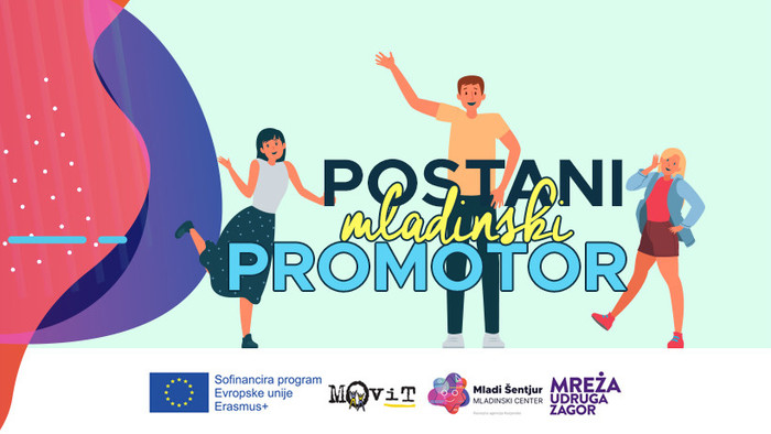 Te zanima delo z mladimi? Postani mladinski promotor!