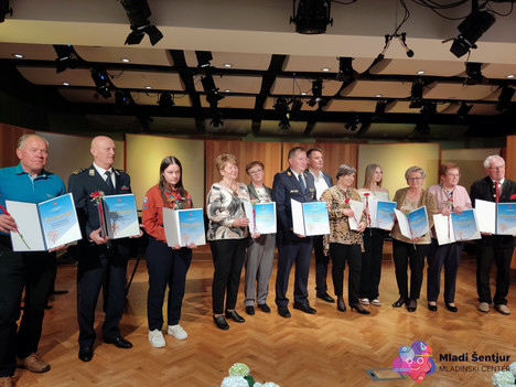 Letošnji dobitniki nagrad in pohval