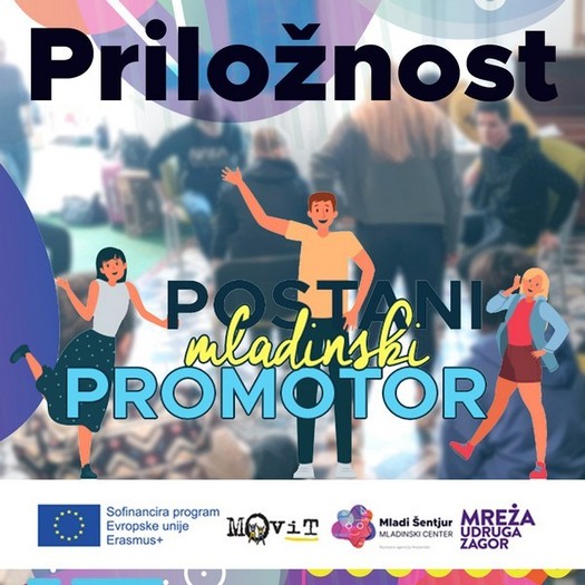 Te zanima delo z mladimi? Postani mladinski promotor!