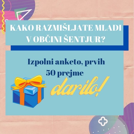 Kako razmišljate mladi? Izpolni anketo!