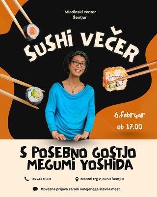Nauči se pripravljati Sushi različnih vrst