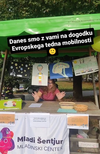  Mladinski center na stojnici ob Evropskem tednu mobilnosti - 18. 9. 2023