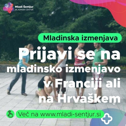 Prijavi se na mladinsko izmenjavo v Franciji ali na Hrvaškem!
