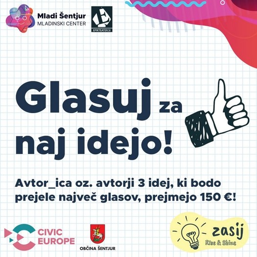 Glasuj za naj idejo!