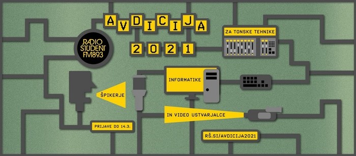 Radio Študent objavlja avdicijo za letošnje leto.