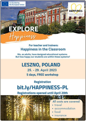 Želiš na 5 dnevno delavnico o sreči na Poljsko?