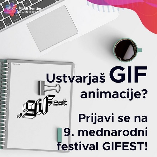 Ustvarjaš gif animacije? Prijavi se na 9. mednarodni festival GIFEST!