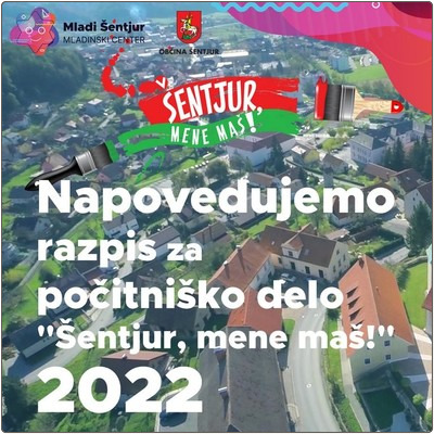 V sredo, 29. junija, odpiramo prijave na razpis za leto 2022!